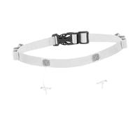 Fenteer Ceinture Triathlon Ceinture Numéro Réfléchissante Ceinture Réglable Ceinture Porte-dossard en Nylon Résistant à Boucles pour Cyclistes et Coureurs Ada, Gris