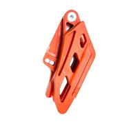 Fenteer Chaîne de Cache Chaîne Protection Transmission Couvercle Métal Polypropylène Résistant Poussière Convient pour Entretien, Orange