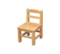 Fenteer Chaise Enfant Bois Chaise Bois Enfants avec Dossier Chaise Stable Ergonomique Légère Adaptée Salle de hambre d'enfant Salle de Jeux Salle à Ma, Hauteur du Siège 22