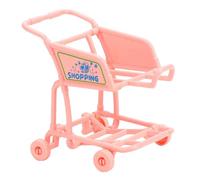 Fenteer Chariot de courses jouet, jouet éducatif, chariot de supermarché, cadeau d'anniversaire pour enfants, Rose