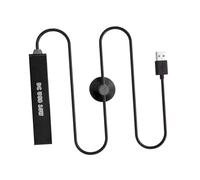 Fenteer Chauffage Aquarium Accessoire Multifonction Stabilité Température Protection Haute Efficacité Compact Acier Inoxydable Convient pour Aquariums, 10w