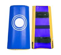 Fenteer Cible d'exercice pour Taekwondo Accessoire de Boxe avec Matériel de Kicking, 2pcs Bleu