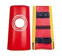Fenteer Cible d'exercice pour Taekwondo Accessoire de Boxe avec Matériel de Kicking, 2pcs Rouge