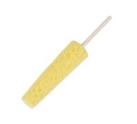 Fenteer Clay Pottery Sponge pour Modelage Sculpture Façonnage et Réparation Poignée Bois Antidérapante Matériau Léger et Réutilisable Adaptée Artistes Céramis, Jaune