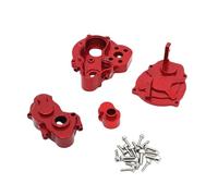 Fenteer Cloison de carter de boîte de vitesses centrale, accessoires pour voiture RC à l'échelle 1/24, robuste et haute performance, Rouge