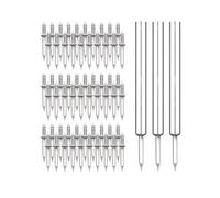 Fenteer Clous Filetés à Double Tête pour Installation de Plinthes, 300 Pièces