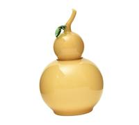 Fenteer Conteneur de Bonbons avec Couvercle pour Stockage Pratique, Jaune