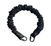Fenteer Corde Élastique de Bungee Corde de Danse Aérienne Bande de Résistance Sangle de Fitness Robuste avec Crochets en Acier Allié pour Une Stabilité, Charge Portante 80 Kg