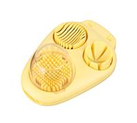 Fenteer Coupe-œufs, Hachoir à œufs, Ustensile de Cuisine Manuel, Accessoire pour Fromage, Banane et Fraise