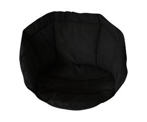 Fenteer Coussin de Chaise en Forme D'œuf pour Intérieur, en Lin, Simple, pour Porche, Cour, Doux, Suspendu