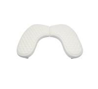 Fenteer Coussin de Manucure pour Ongles et Mains, Support pour Nail Art, Repose-bras Amovible, Blanc