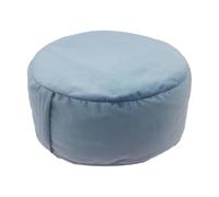 Fenteer Coussin de Méditation pour Méditer sur Le Sol Coussin Rond pour Housse Amovible en Velours Coussin de Sol Adapté Aux Adultes et Femmes pour Médit, Bleu