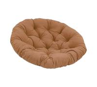 Fenteer Coussin de Siège de Chaise Ronde Coussin pour Chaise à Bascule Coussin de Sol Coussin pour Fauteuil Suspendu Confectionné en Tissu Brossé Convient Aux, CafÉ