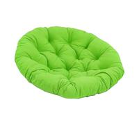Fenteer Coussin de Siège de Chaise Ronde Coussin pour Chaise à Bascule Coussin de Sol Coussin pour Fauteuil Suspendu Confectionné en Tissu Brossé Convient Aux, Vert