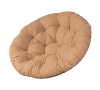 Fenteer Coussin de Siège pour Fauteuil Suspendu Galette de Chaise Épaisse Rembourrage pour Hamac en Polyester et Coton PP Doux pour Une Assise Confortable App, Kaki
