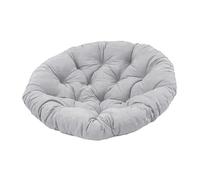 Fenteer Coussin de Siège pour Fauteuil Suspendu Galette de Chaise Épaisse Rembourrage pour Hamac en Polyester et Coton PP Doux pour Une Assise Confortable App, Gris Clair