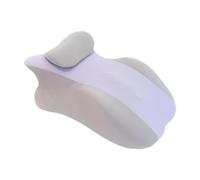 Fenteer Coussin de Soutien pour Les Jambes Ergonomique en Mousse à Mémoire de Forme Oreiller Visage vers Le Bas Portable Oreiller de Genou pour Relaxation Fac, Violet