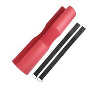 Fenteer Coussin de Squat pour Barre Rembourrage de Barre Support de Nuque Tampon Protecteur avec Conception Ergonomique pour Le Confort Adapté pour Les Squats, Rouge