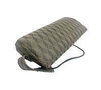 Fenteer Coussin de tête pour chaise longue, facile à installer, doux, pour chaises de piscine, de patio, accessoires portables, repose-tête, oreiller, Motif Losange
