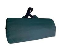 Fenteer Coussin de tête pour chaise longue, facile à installer, doux, pour chaises de piscine, de patio, accessoires portables, repose-tête, oreiller, Vert Foncé