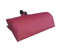 Fenteer Coussin de tête pour chaise longue, facile à installer, doux, pour chaises de piscine, de patio, accessoires portables, repose-tête, oreiller, Rouge