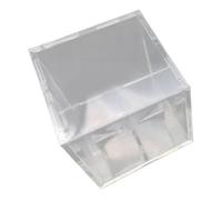 Fenteer Cube D'exposition Transparent pour Collections, Idéal pour Présenter des Balles de Softball.