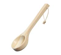 Fenteer Cuillère En Bois pour Sauna, Ergonomique, Faite Main et Pratique pour Salle de Sauna.