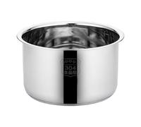 Fenteer Cuiseur à Riz, Pot Intérieur En Acier Inoxydable, Récipient Intérieur, Diamètre Extérieur 19,5 Cm,