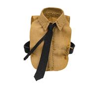 Fenteer Débardeur Miniature sans Manches à L'échelle 1:12 pour Corps de Poupées Masculines de 15 Cm