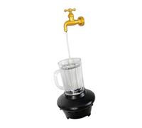 Fenteer Décoration de Table à Jet d'eau avec lumière colorée, Fontaine décorative pour fête, Type de Robinet