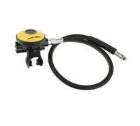 Fenteer Détendeur de Plongée Deuxième Étage Régulateur de Respiration Équipement Aquatique et Accessoire sous-Marin avec Embout en Silicone Approprié pour Le, Jaune