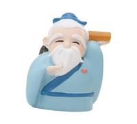 Fenteer Dieu de l'apprentissage Bénédiction Figurine Célèbre Personnes Sculpture Ornement de Table Statue de Célébrité pour Étagère, Confucius