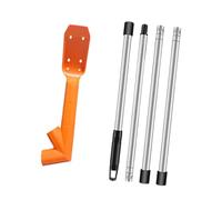 Fenteer Dispositif de Nettoyage pour Gouttières avec Tiges D'extension, Style A