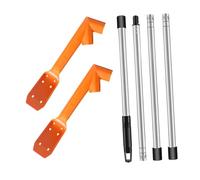 Fenteer Dispositif de Nettoyage pour Gouttières avec Tiges D'extension, Style B