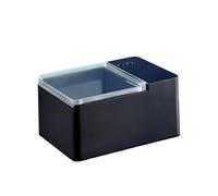 Fenteer Distributeur Automatique de Nourriture pour Poissons Installation Stable par Ventouse Réglages Multiples de Distribution Conception Scellée Compartime, 80 ML