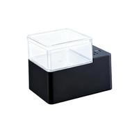 Fenteer Distributeur Automatique de Nourriture pour Poissons Installation Stable par Ventouse Réglages Multiples de Distribution Conception Scellée Compartime, 160 ML