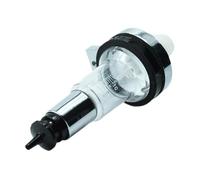 Fenteer Distributeur de Parfum avec Pièces de Rechange et Support En Acier Inoxydable, Tête de Pompe Noire