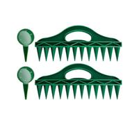 Fenteer Distributeur de Semences Réglable et Portable, Lot de 4