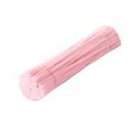 Fenteer DIY Fleurs Bouquet Ensemble de Matériaux Créatifs Tiges Chenille Ensemble Accessoires Souples Peluche et Fer pour Loisirs Créatifs Adapté Enfants, Rose Clair