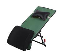 Fenteer Dossier de Vélo Électrique Repose-Dos Pliant Siège Arrière Soutenant Confortable Multifonction Transport Installation Facile Acier Tube et Tissu Oxfor, Vert