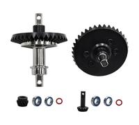 Fenteer Engrenage de Différentiel Pignonnerie En Acier Pièce de Rechange pour Mécanisme de Transmission Au Rapport Unique Convenable pour Voitures de Course R, Ensemble avant et Arrière