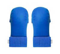 Fenteer Ensemble de 2 Gants de Karaté pour Entraînement, Gants de Boxe, équipement pour Sports, Bleu, S