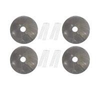 Fenteer Ensemble de 4 Protections pour Pots, Utilisation Intérieure et Extérieure, Diamètre 40 Cm
