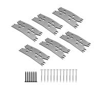 Fenteer Ensemble de 6 Pinces de Serrage pour Le Travail Du Bois, Pinces à Griffes pour Un Serrage Précis