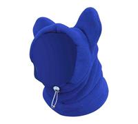 Fenteer Ensemble de Bonnet et écharpe pour Chien, Capuche avec Oreilles, Polaire pour Sorties, M