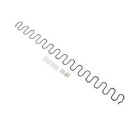 Fenteer Ensemble de Ressorts pour Canapé, Accessoires de Rénovation En Zigzag, Longueur 65cm