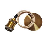 Fenteer Ensemble de Suspension Lumineuse pour Créer Une Ambiance Chaleureuse, Bronze Doré