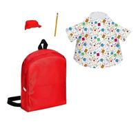 Fenteer Ensemble de Vêtements pour Oie, Ensemble de Décoration pour La Rentrée Scolaire