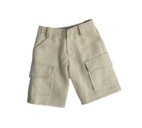 Fenteer Ensemble short miniature pour figurines articulées à l'échelle 1:9 et 1:12, Blanc