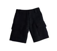 Fenteer Ensemble short miniature pour figurines articulées à l'échelle 1:9 et 1:12, Noir